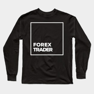 Forex Trader Square Box Long Sleeve T-Shirt